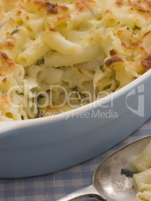 Dish of Macaroni Cheese