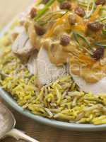 Coronation Chicken and Rice Salad