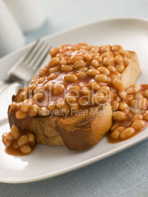 Baked Beans on Toast