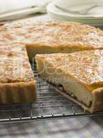 Slice of Bakewell Tart