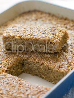Flapjack in a Baking Dish