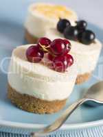Trio of Individual Cheesecakes