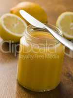 Jar of Lemon Curd
