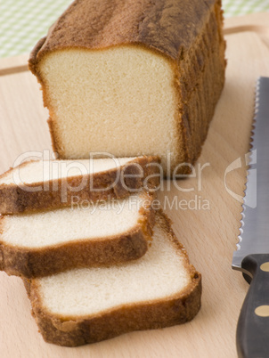 Slices of Maderia Cake
