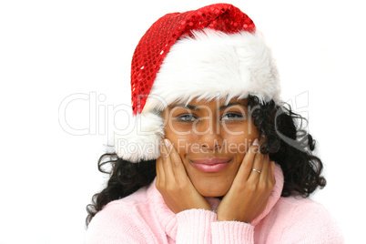 Gorgeous santa girl