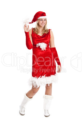 Santa girl