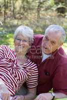 Lovely senior couple