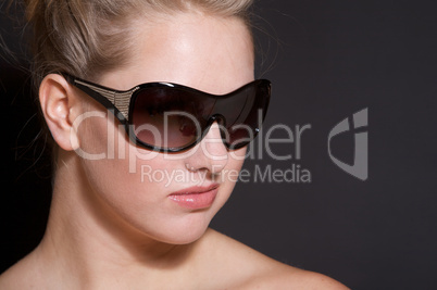 Sexy sunglass girl Sexy sunglass girl