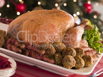 Traditional Roast Turkey with Trimmings