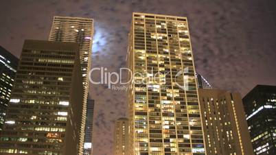 Time lapse Chicago Skyline