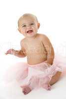 Baby in tutu