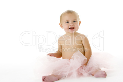 Baby in tutu