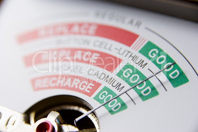 Battery Meter Reading Good Battery