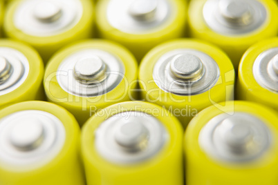 Rows Of Batteries