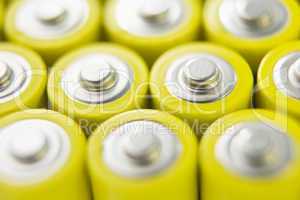 Rows Of Batteries