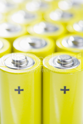 Rows Of Batteries