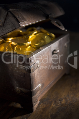 Chest Full Of Gold Coins