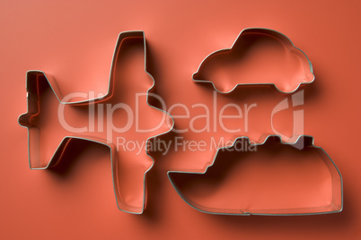Airplane Shaped Cookie Cutters