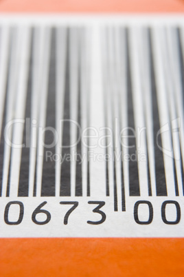 Close-Up Of Barcode