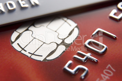 Close-Up Of Credit Cards