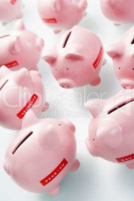 Accumulation Of Piggy Banks