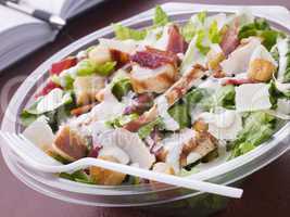 Chicken And Bacon Caeser Salad