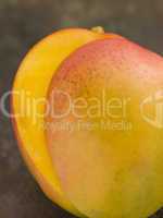 Halved Mango