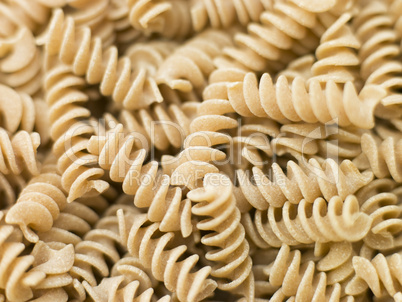 Pasta, Fusilli, Wholewheat