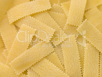 Dried Pasta Strips