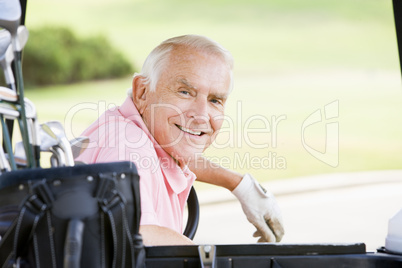 Portrait Of A Male Golfer