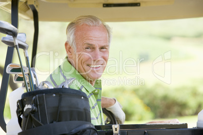 Portrait Of A Male Golfer