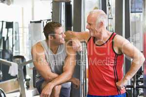 Men At The Gym Together