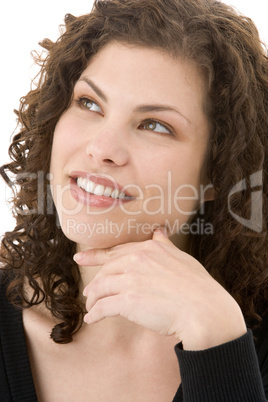 Portrait Of Woman Smiling