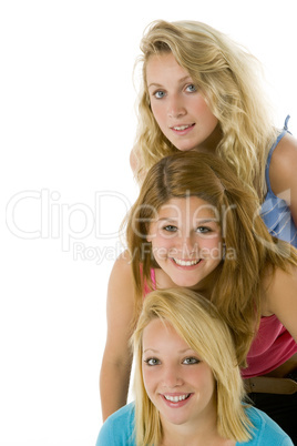 Portrait Of Teenage Girls