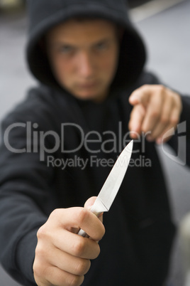 Teenage Boy Branding Knife