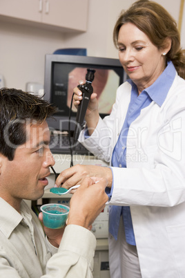 Endoskopie der Nase
