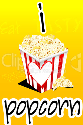 i love popcorn