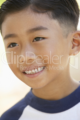 Young Boy Smiling