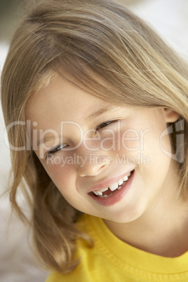 Young Girl Smiling