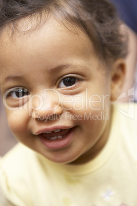 Young Girl Smiling