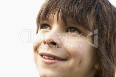 Young Boy Smiling