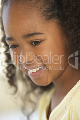 Young Girl Smiling