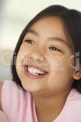 Young Girl Smiling