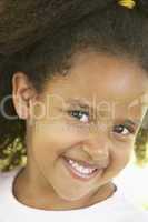 Young Girl Smiling