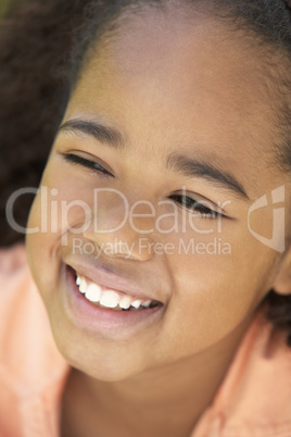 Young Girl Smiling