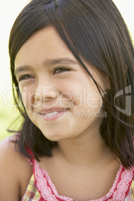 Young Girl Smiling