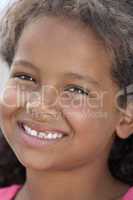 Young Girl Smiling