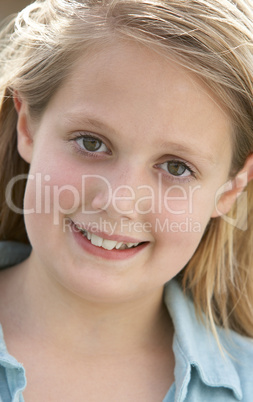 Young Girl Smiling