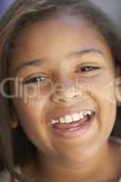 Young Girl Smiling