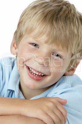 Young Boy Smiling